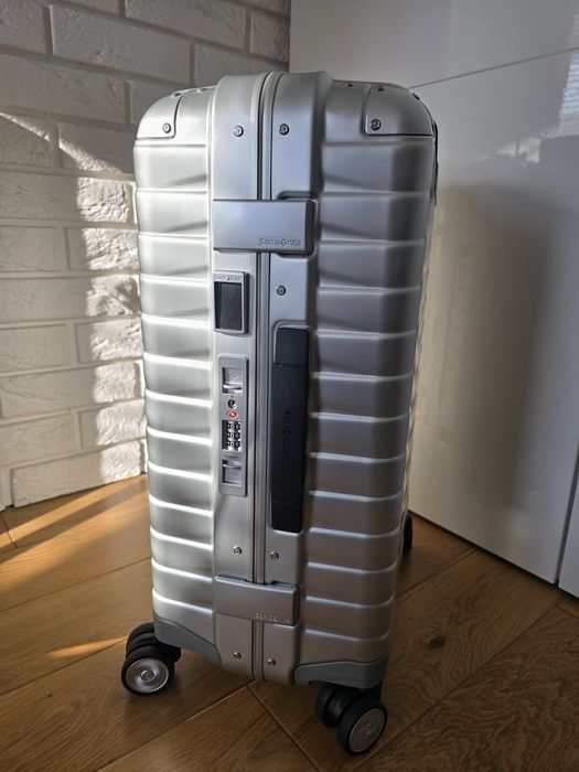 Samsonite Proxis ALU 55 cm – kabinowa – NOWA – premium