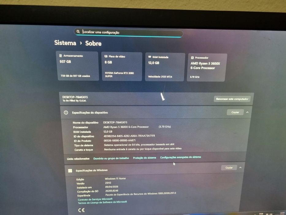 Pc Gaming !!Aceito Trocas!! Entrego