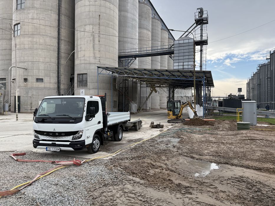 USŁUGI ROBOTY ZIEMNE minikoparka, wozidło budowlane, przyłącza wykopy pod fundamenty transport wywrotka kiper 3 tony