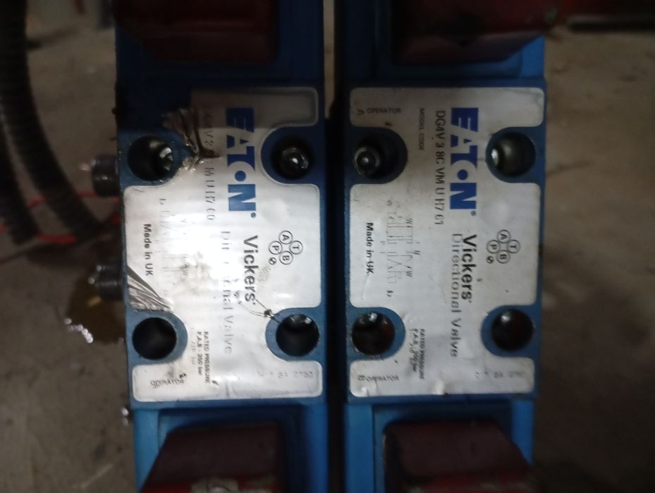 Electrovalvulas hidráulicas 24vdc