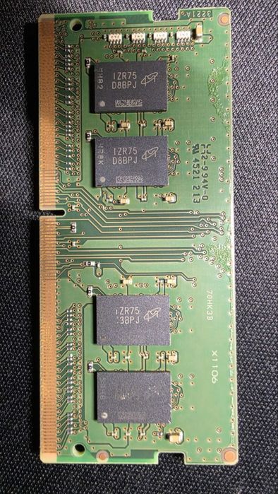 Оперативна пам’ять Micron 16GB (2×8GB) DDR4 3200MHz SO-DIMM