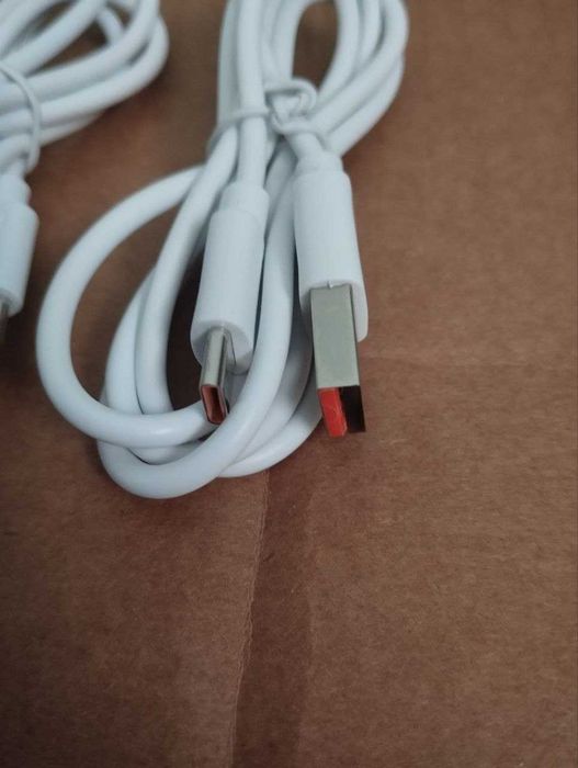 Zestaw 3 nowych kabli USB-C