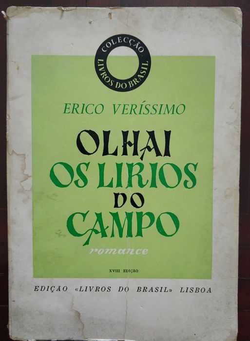 Livro "Olhai os Lírios do Campo" - Eurico Veríssimo