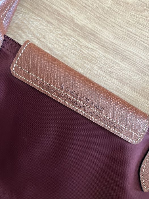 Mala Longchamp Bordô