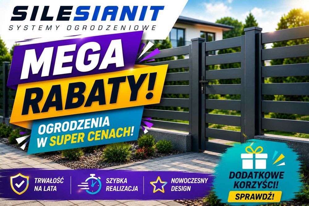 MONTAŻ / SPRZEDAŻ ogrodzeń panelowych i palisadowych – HURT i DETAL – SUPER CENY!