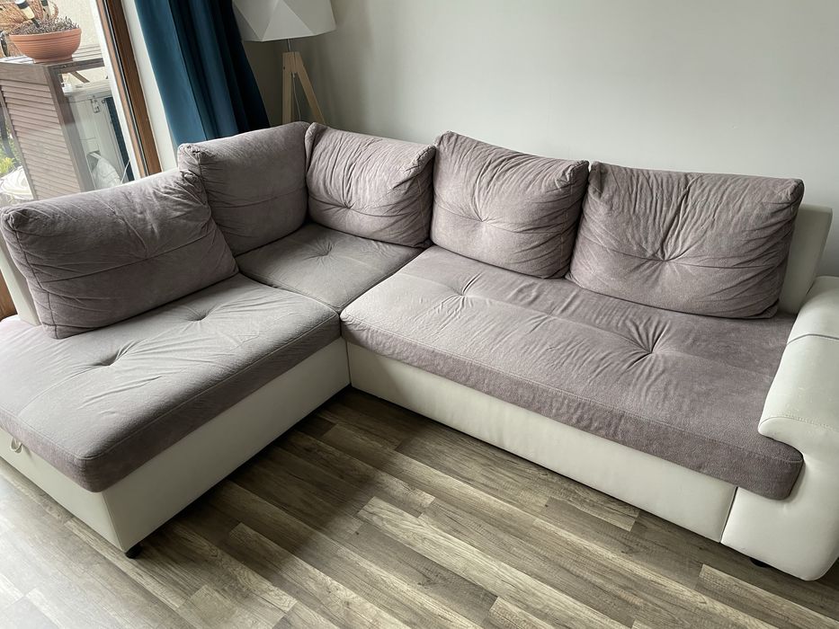 Narożnik z funkcją spania