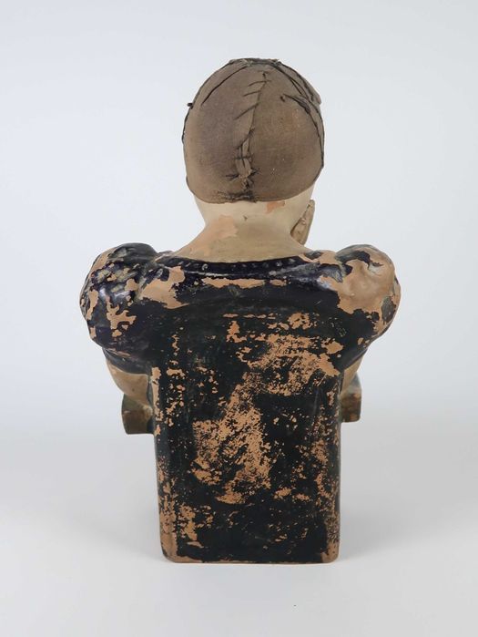 Estudiosa - Escultura em barro Séc. XIX / XX (ref 1)