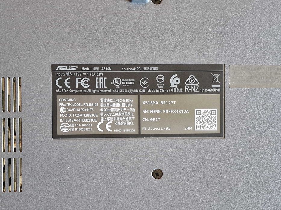 laptop ASUS X515MA-BR127T