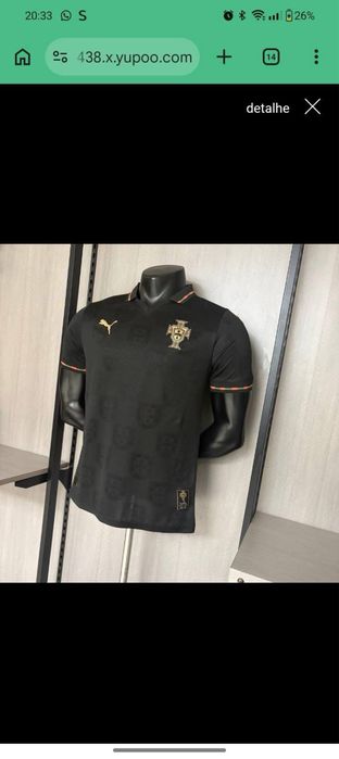 T shirt seleção portuguesa s ao xxl