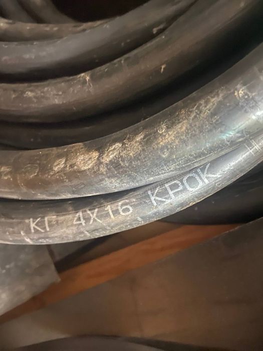 Кабель КГ 4x16 новий, кінці опломбовані