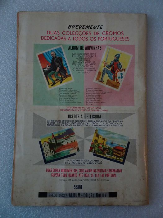Caderneta de cromos Trajos Típicos de Todo o Mundo (faltam 10 cromos)