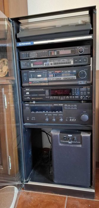 Aparelhagem Vintage - Pioneer/Denon/Yamaha