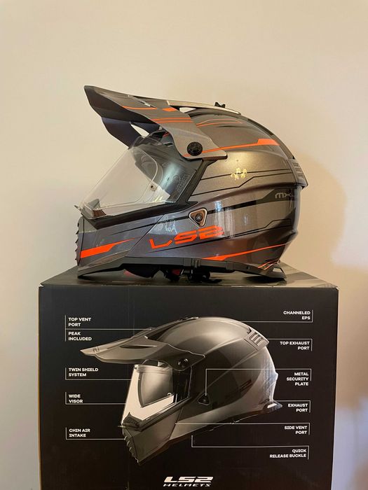 Capacete LS2 MX436 Pioneer evo