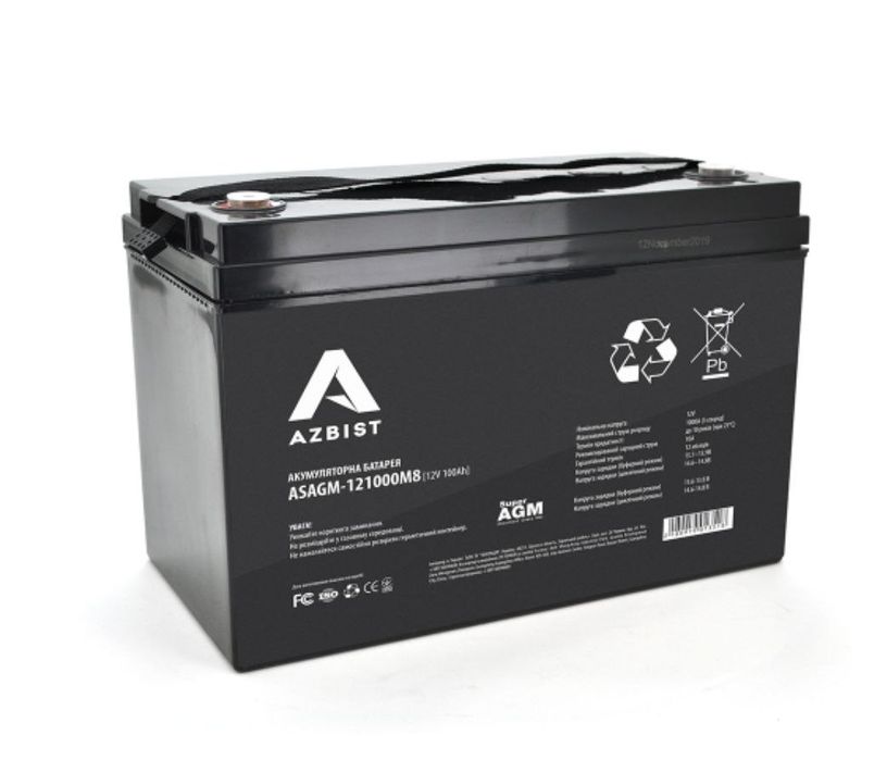 Європейські AGM GEL акумулятори для інверторів та ДБЖ