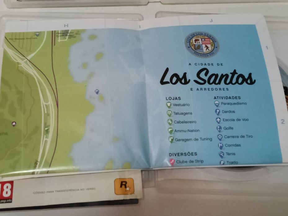 Dois jogos Grand Theaft Auto V