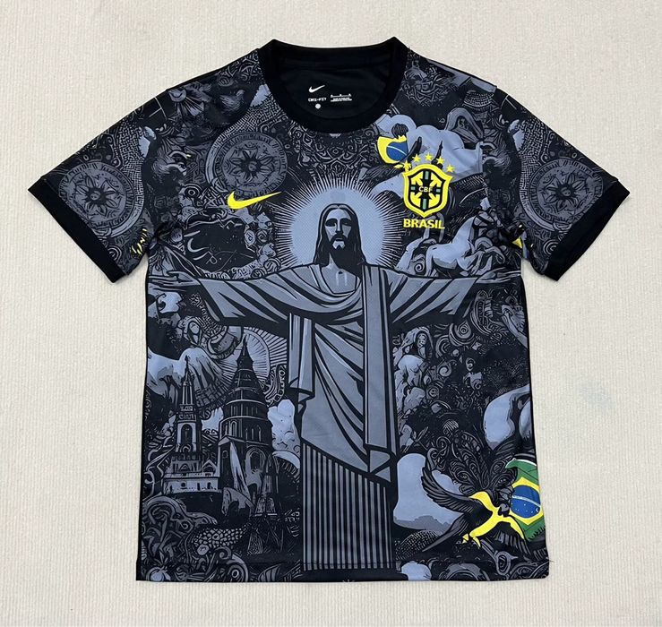 Camisola Brasil Edição Especial Preto / Envio Rapido