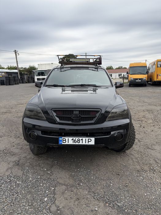 Kia sorento 2.5 на полном ходу