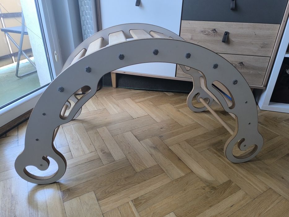Bujak drewniany + zjeżdżalnia