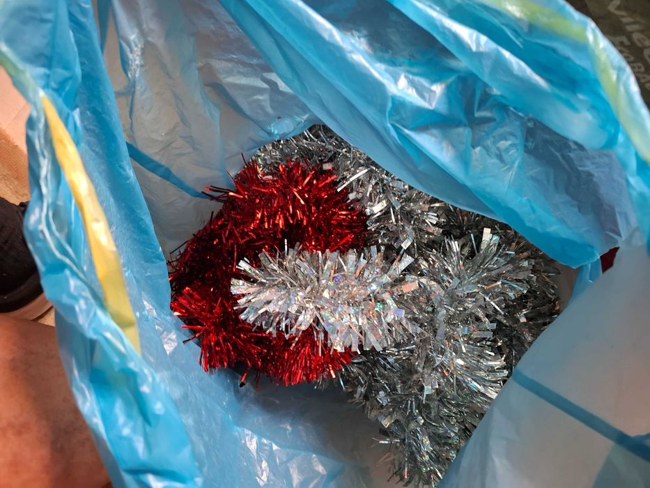 Árvore de natal com enfeites