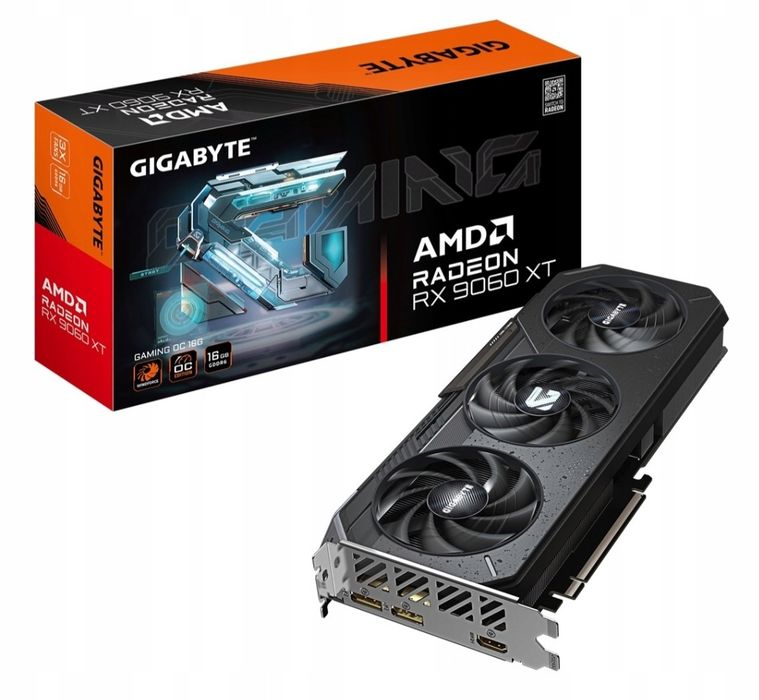 RX 9060 XT 16GB Gigabyte Gaming OC