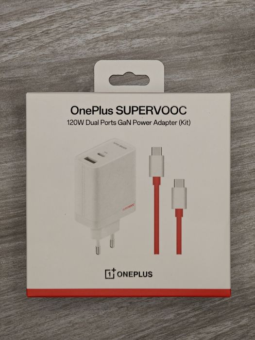 OnePlus SUPERVOOC 120W Dual Ports GaN Power Adapter Kit OSABBCBBAE
