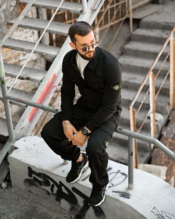 Костюм Stone island black