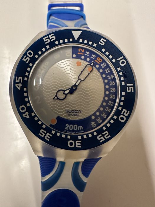 Relógio Swatch desportivo - de coleção