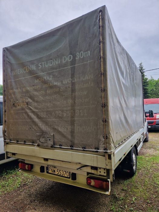 Fiat Ducato doka brygadowy brygadówka 7 osobowy Jumper plandeka euro 5