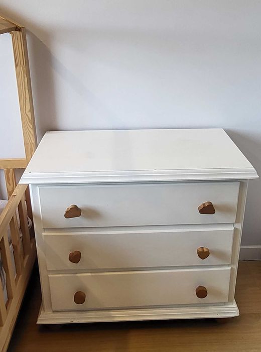 Komoda drewniana lite drewno