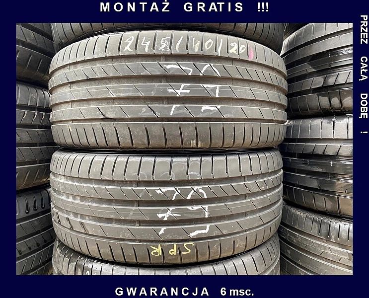 245/40/20 Kumho Ecsta PS71_5,8mm_2szt_(79)