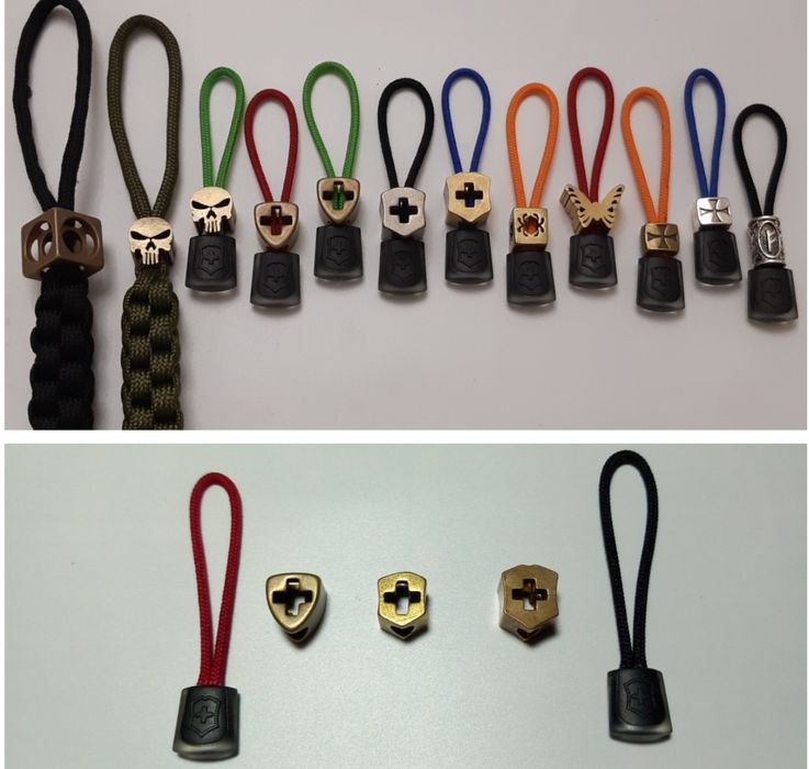 Намистина Бусина для темляка Паракорд Victorinox Череп Microtech Хижак ...
