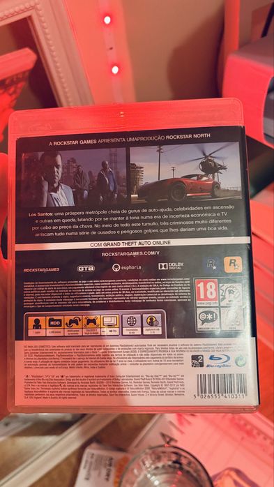 GTA 5 / PS3 dvd