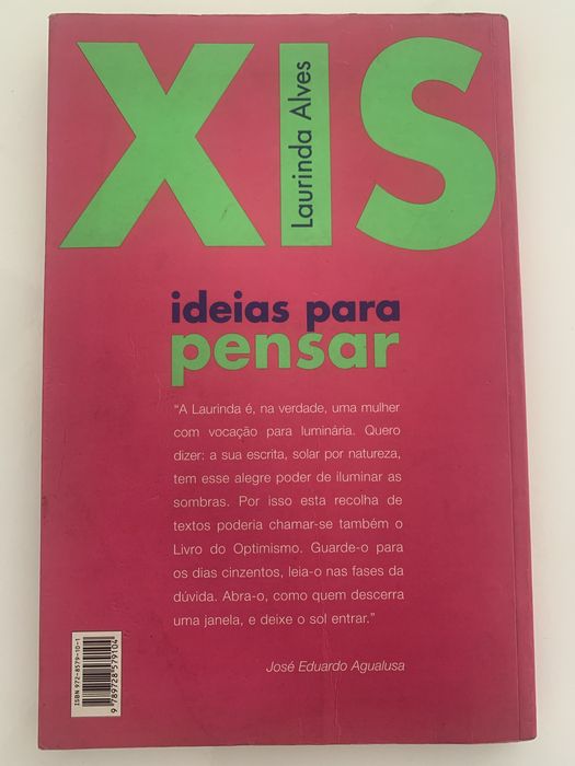Livro XIS Ideias Para Pensar