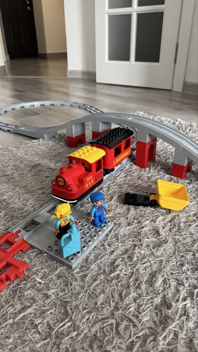 Lego duplo залізна дорога+ міст