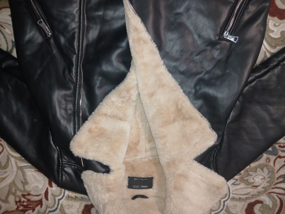 Кожанка кожуха з мехом зимня ХЛ