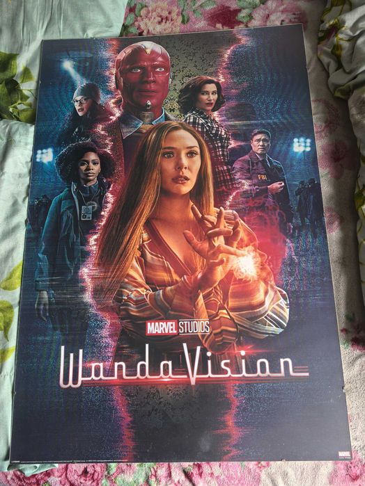 Marvel, plakat i replika