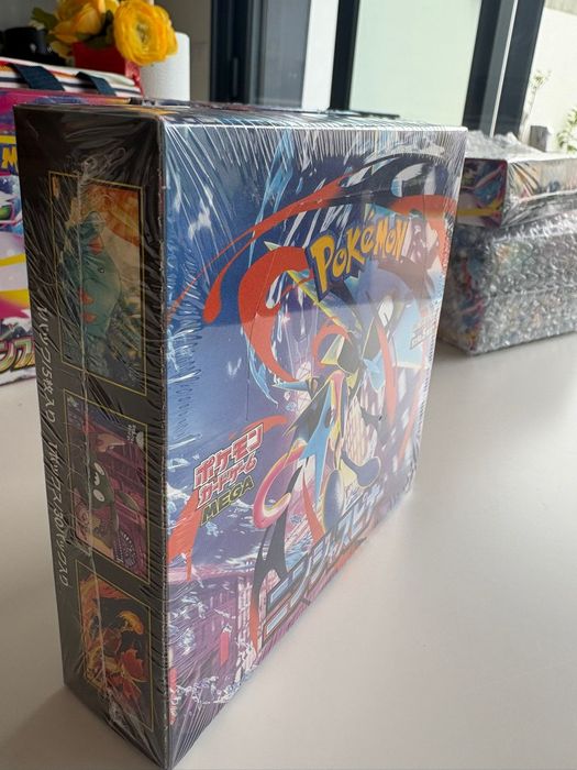 Pokémon TCG Japonês - Ninja Spinner Booster Box SELADA (Mega Greninja)