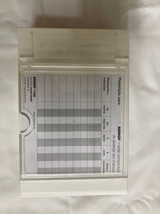 Anabox 7 Dias Doseador semanal de medicação