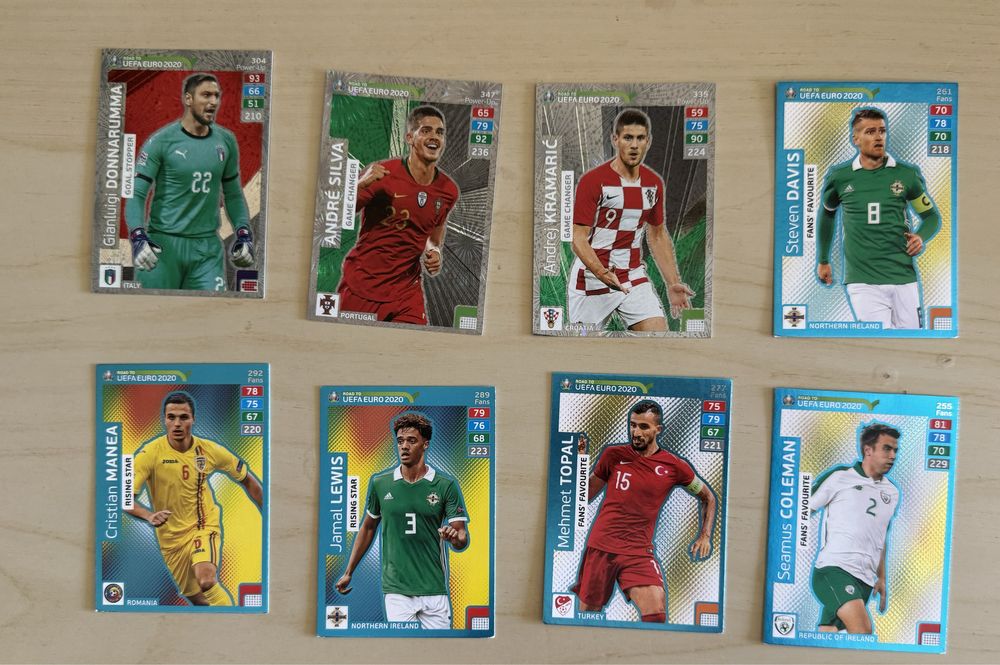 Coleção UEFA EURO 2020-PANINI Adrenalyn XL (preço na descrição)