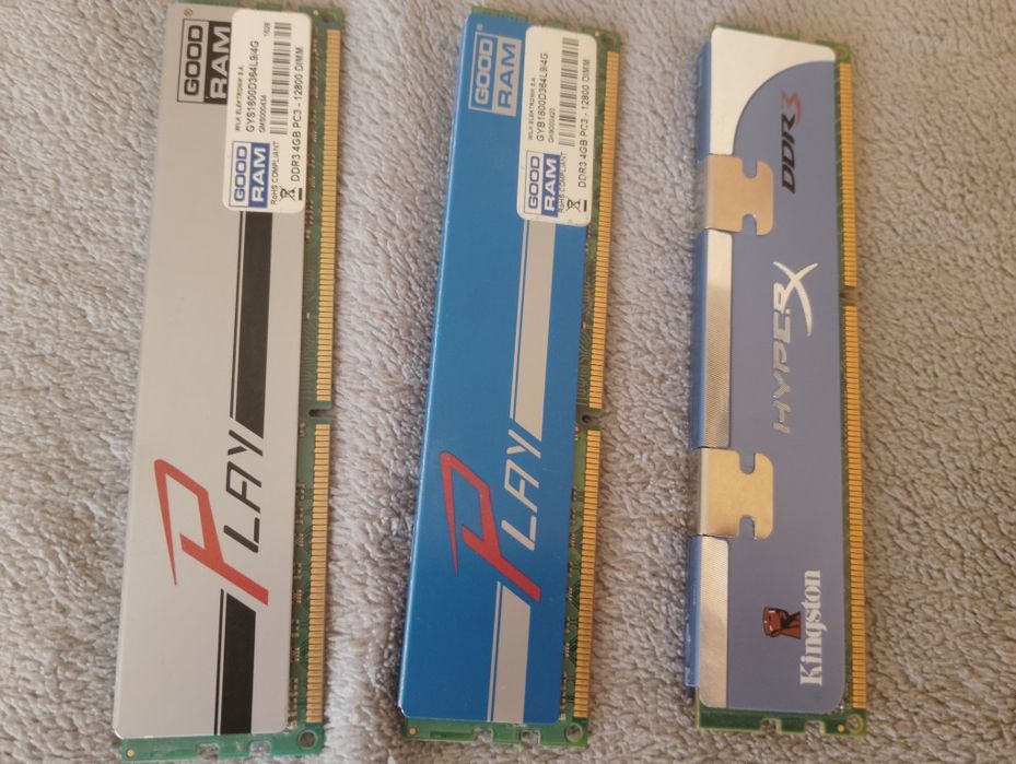 3 kości DDR3 (10gb)