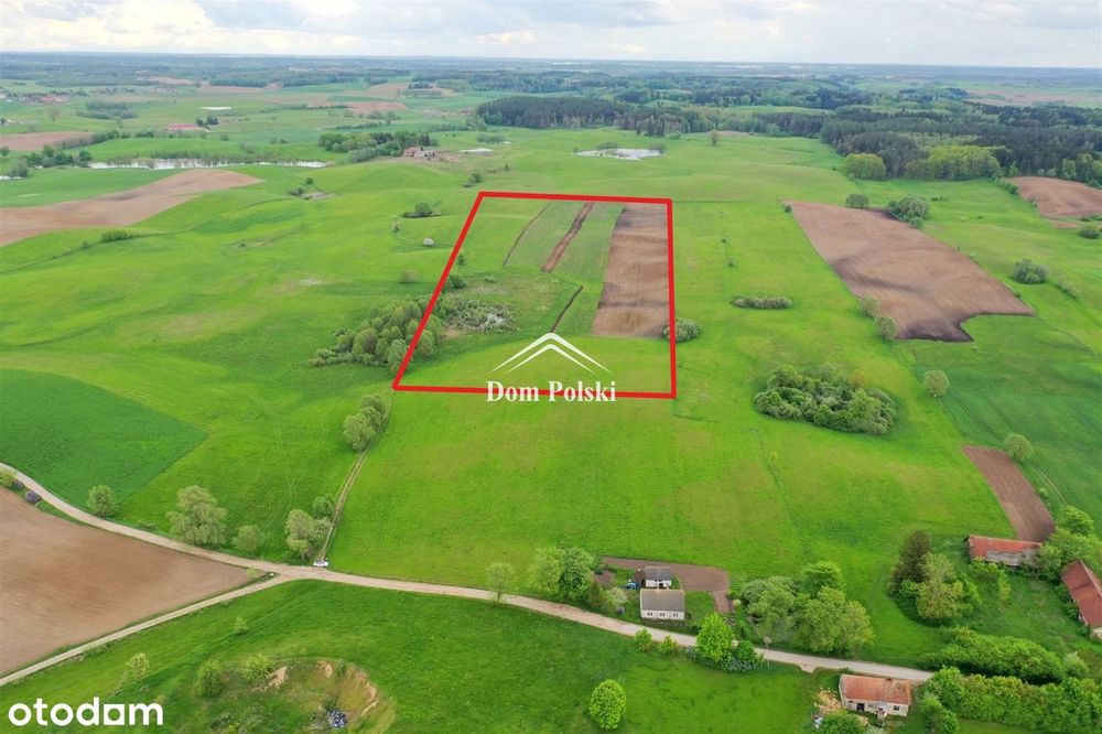Działki 4,2 ha / 8,1 ha Mazury Garbate - Barany - Widok 5