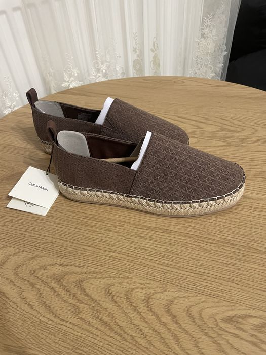 Жіночі еспадрилі Calvin Klein OBLIQUE AOP