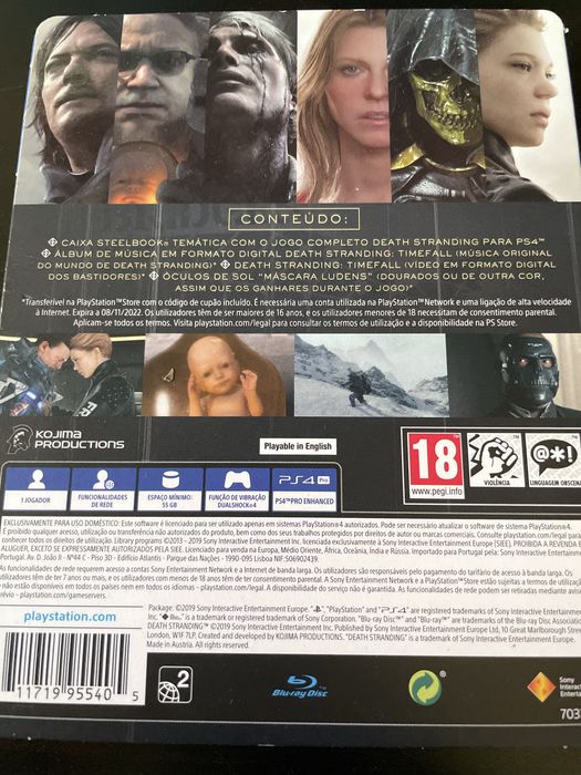 Death stranding / Edição especial / Ps4