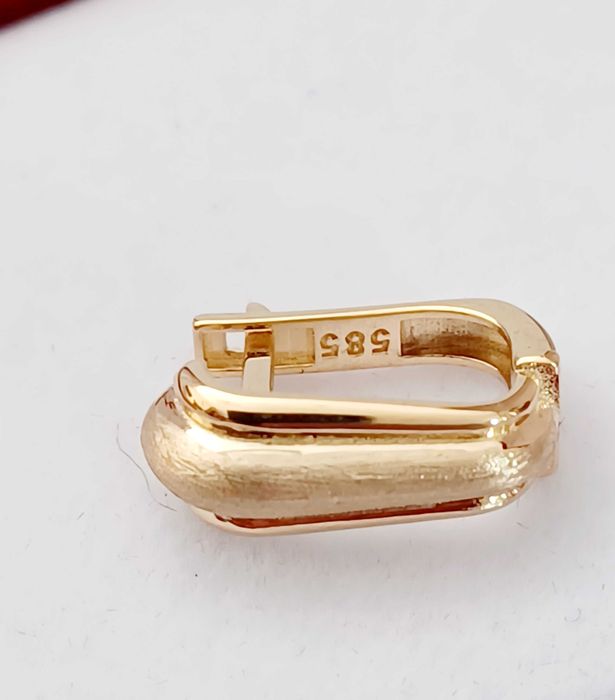 Kolczyki złote 14 karat próba 585