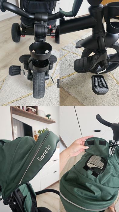 Rowerek trójkołowy Lionelo 2 w 1 model Haair