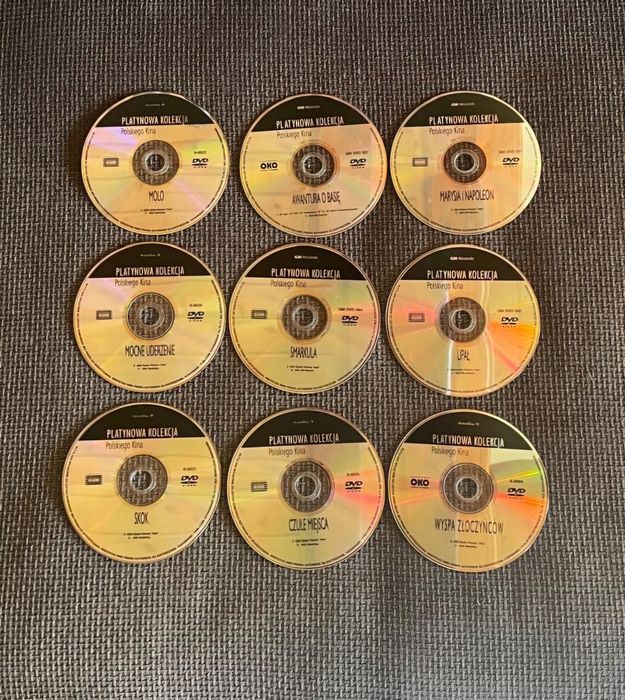 Płyty DVD filmy Platynowa kolekcja polskiego kina Skok Molo Upał