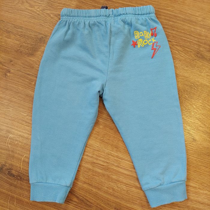 Chicco лёгкие хлопковые штаны на мальчика 74, 12м.