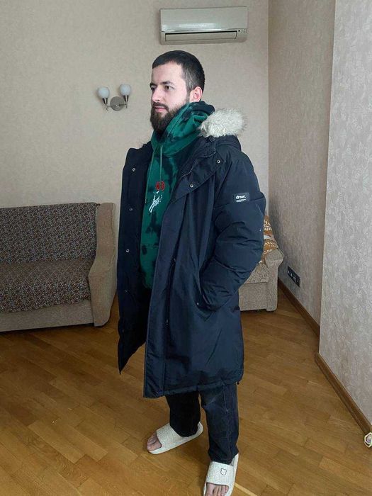 Чоловіча зимова куртка (парка) з хутром ZARA