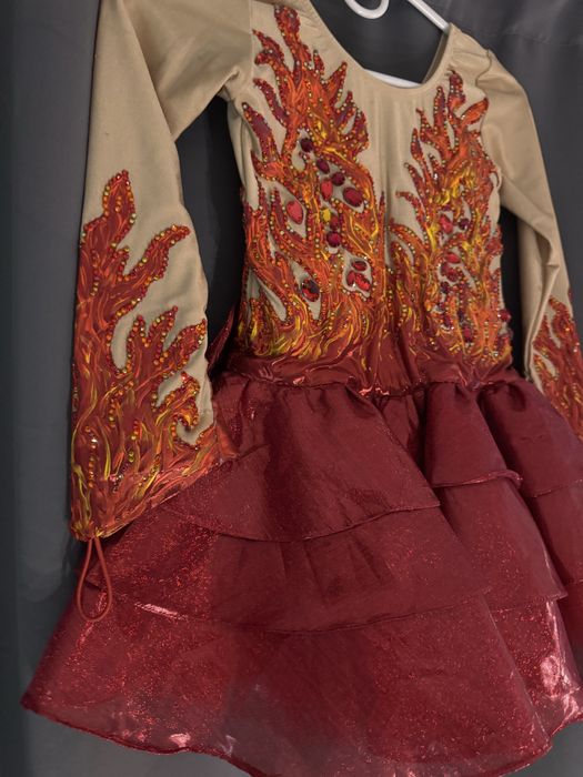 Сукня для фігурних змагань на зріст 122-128 ОРЕНДА!!