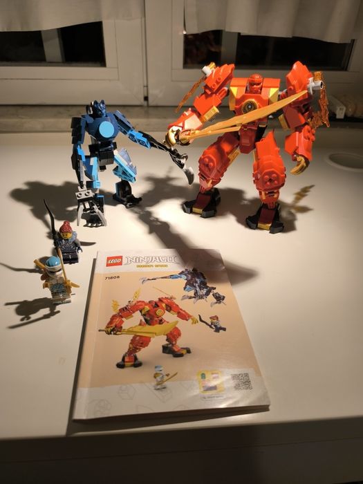 (322pcs) Lego Ninjago Kai's Elemental Fire Mech 71808